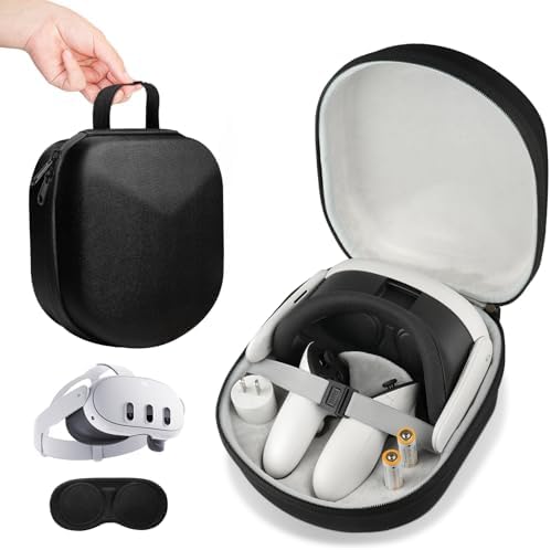 Amazon.com: DEVASO Hard Carrying Case for Meta Quest 3/Quest 3S